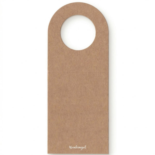 Blanko Flaschenanhänger