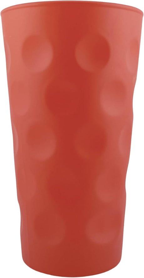 Cherry matt farbiges Dubbeglas 0,5 L