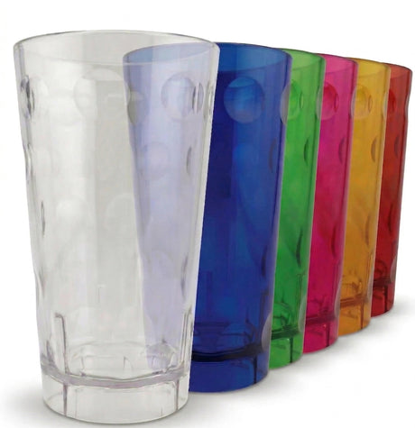 Dubbebecher 0,5 Liter aus Kunststoff mit Logofläche in verschiedenen Farben