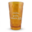 chille, grille, Schorle kille Dubbebecher 0,5 Liter - orange