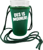 DES IS MOINER! Dubbeglashalter - grün