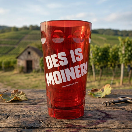 Der Dubbebecher, der jede Pfälzer Schorle zum Genuss macht.

