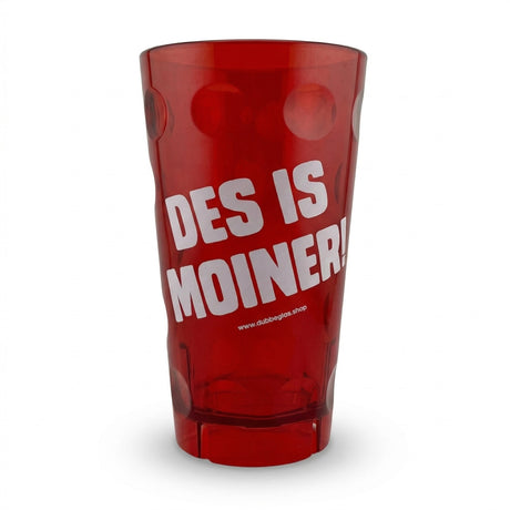 DES IS MOINER! Dubbebecher 0,5 Liter - Pink