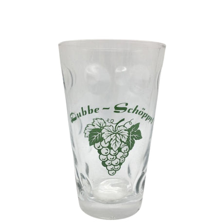 Dubbe Schöppel Dubbeglas 0,25 L mit Weintrauben