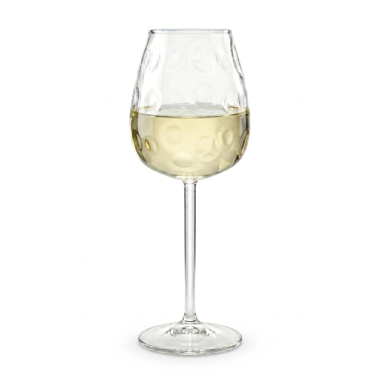 Dubbe Weinglas mit Stiel - und Riesling