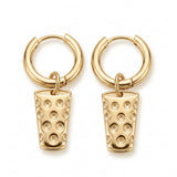 Dubbeglas Creolen - Gold