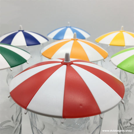 Dubbeglas Deckel - Sonnenschirm, verschiedene Farben