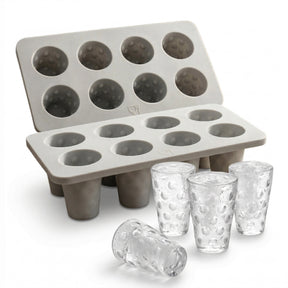 Dubbeglas Eiswürfel Silikonform (2 Stück)