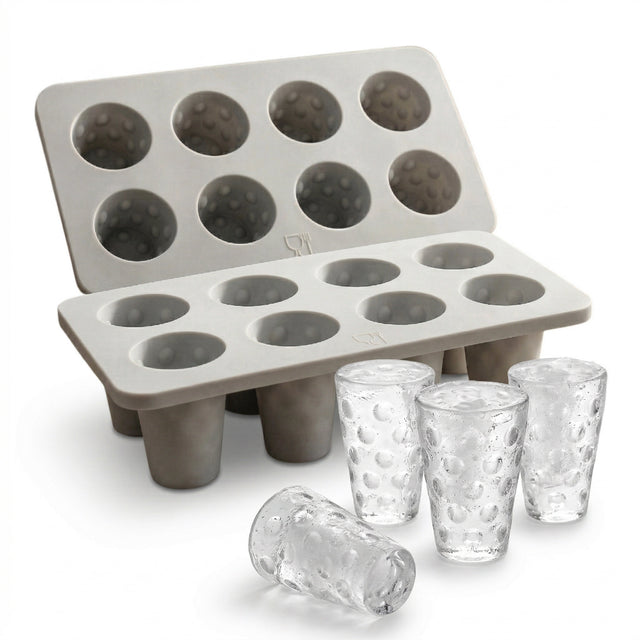 Dubbeglas Eiswürfel Silikonform (2 Stück)