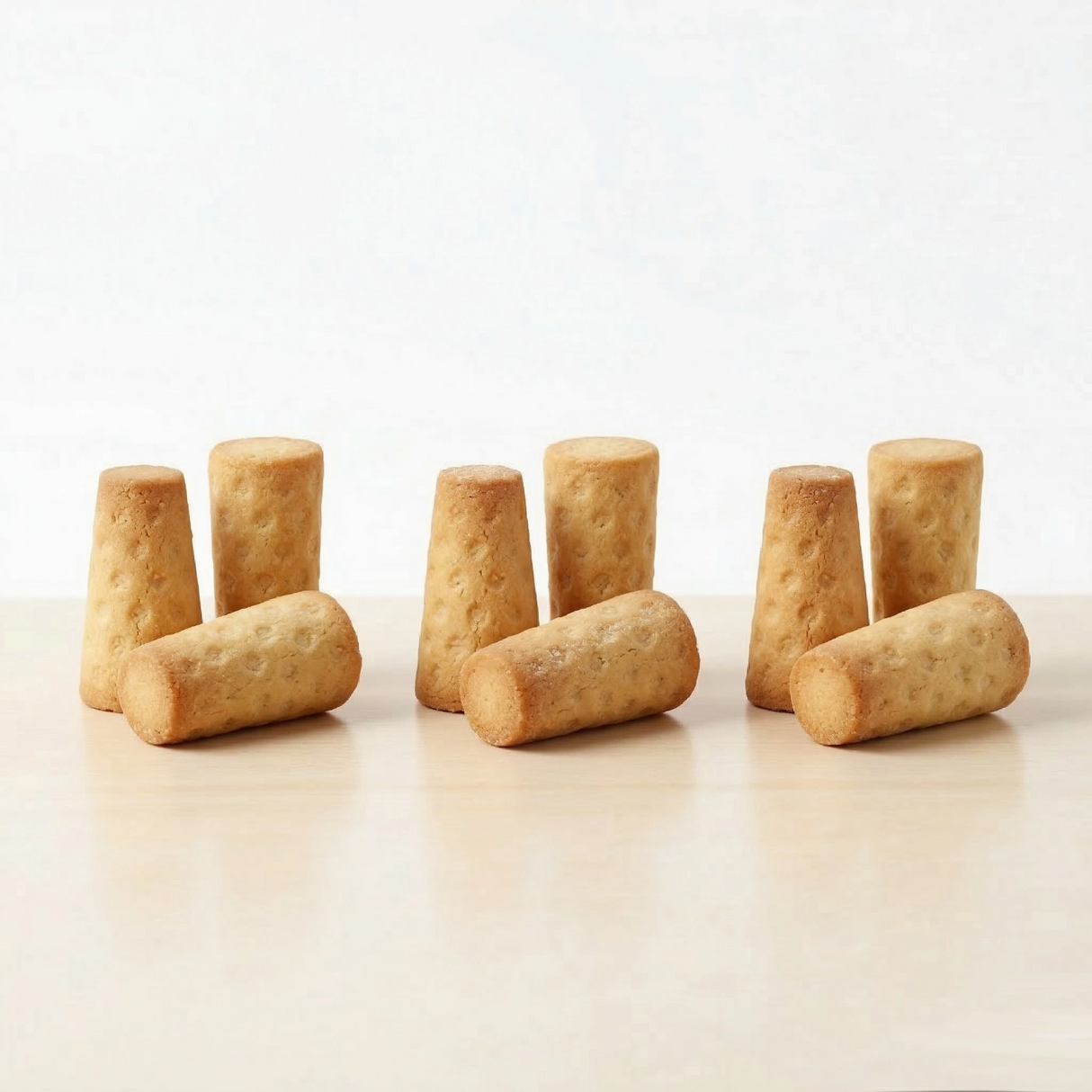 Mini Dubbeglas Gebäck - ca. 3 cm