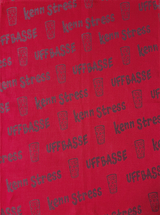 Dubbeglas Geschirrtuch - Uffbasse & kenn Stress