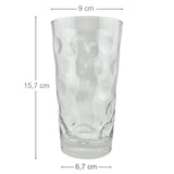 0,5 LiterDubbeglas Größenangabe und Maße