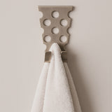 Dubbeglas Handtuchhalter aus Edelstahl - mit Handtuch