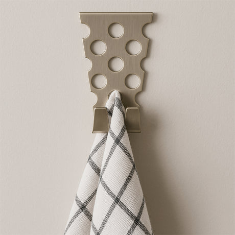 Dubbeglas Handtuchhalter aus Edelstahl - mit Geschirrtuch