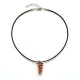 Dubbeglas Kette - Roségold 
