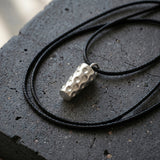  Dubbeglas Anhänger mit Kette - Silber