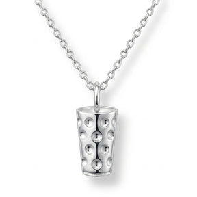 Dubbeglas Kette - Silber