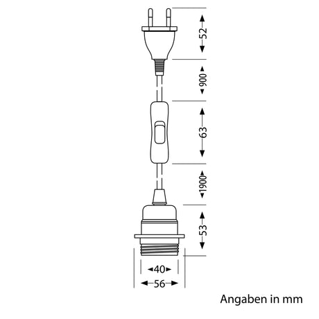 Dubbeglas Lampe - Produktdaten
