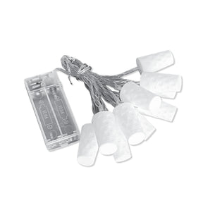 Dubbeglas Lichterkette - 10 Stück