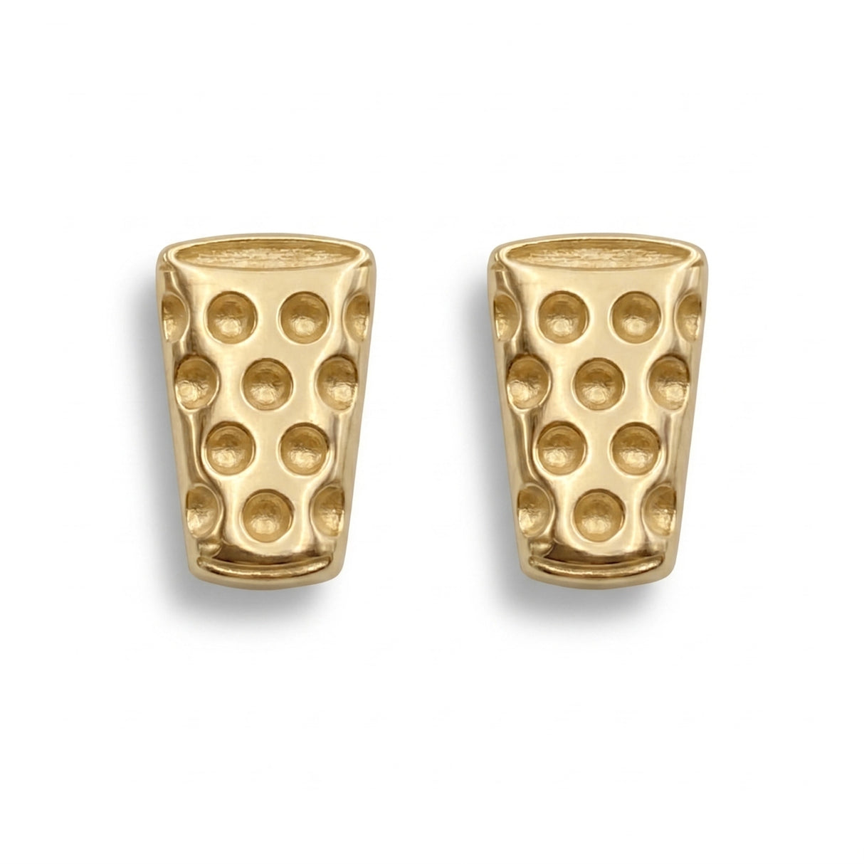 Dubbeglas Ohrstecker - Gold