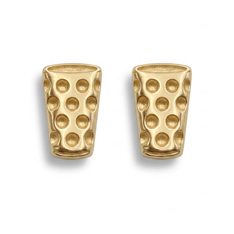 Dubbeglas Ohrstecker - Gold