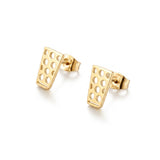 Dubbeglas Ohrstecker in Gold – modern und zeitlos zugleich
