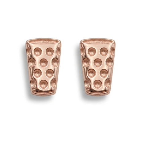 Dubbeglas Ohrstecker - Roségold