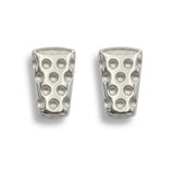 Dubbeglas Ohrstecker - Silber