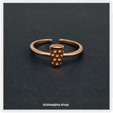 Dubbeglas Ring