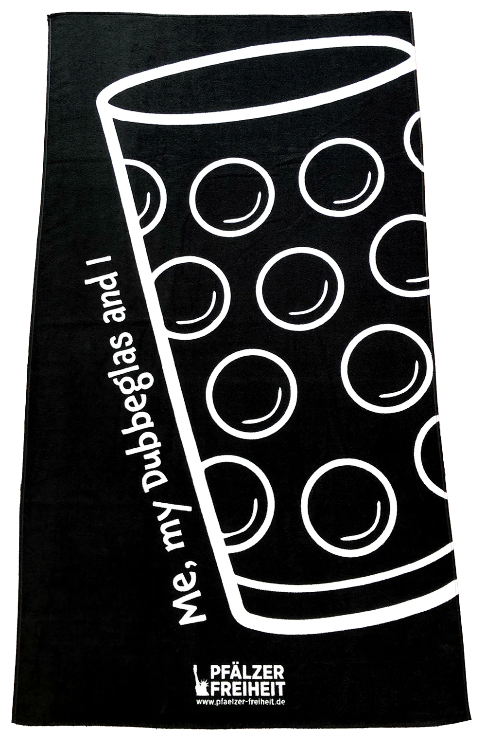 Sauna- & Badetuch - Me, my Dubbeglas and I