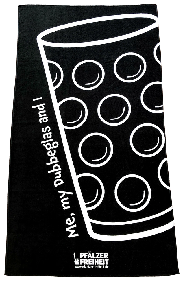 Sauna- & Badetuch - Me, my Dubbeglas and I