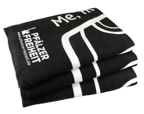 Sauna- & Badetuch - Me, my Dubbeglas and I, zusammengelegt