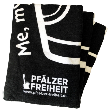 Sauna- & Badetuch - Me, my Dubbeglas and I - Pfälzer Freiheit