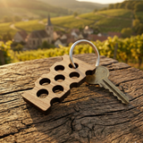 Der Dubbeglas Schlüsselanhänger aus der Pfalz