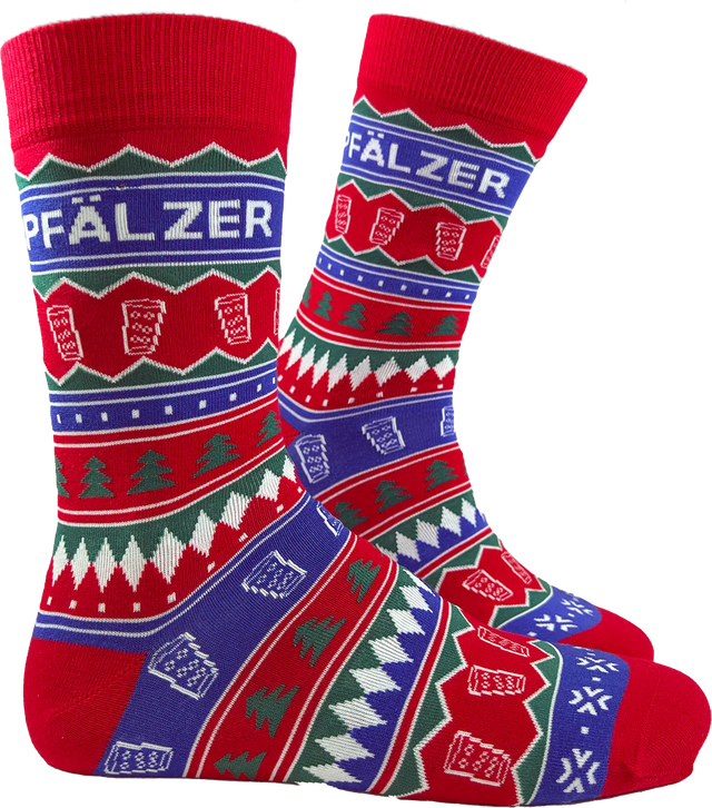 Dubbeglas Socke Weihnachten - Winter Edition
