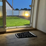 Dubbeglas Fußmatte -  40x60 cm, vor Balkontür