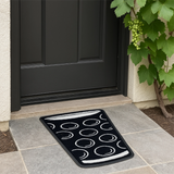 Dubbeglas Fußmatte -  40x60 cm, vor der Haustüre