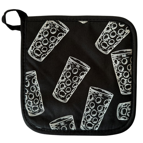 Dubbeglas Topflappen