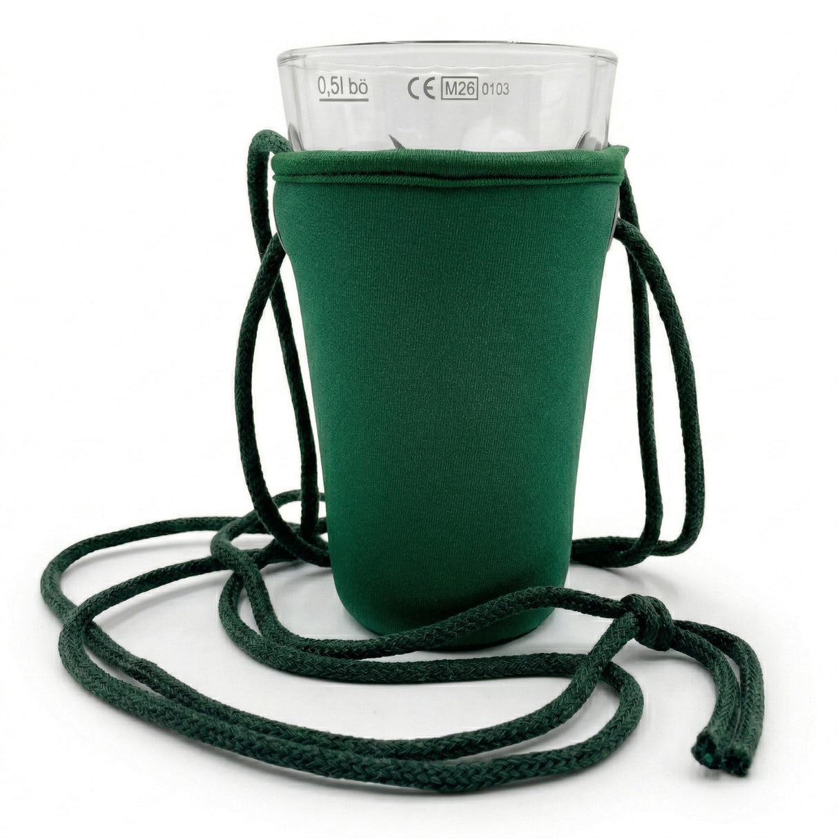 Dubbeglashalter - Getränkehalter grün