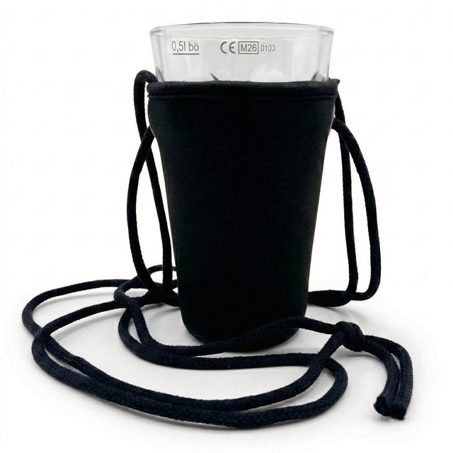 Dubbeglashalter - Getränkehalter schwarz