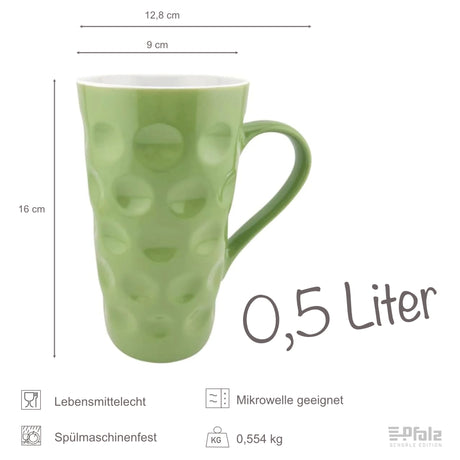Größe 0,5 L Dubbetasse, grün
