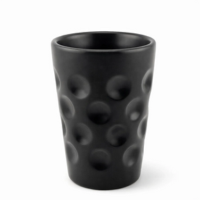 Espresso Dubbetasse - schwarz
