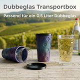Galaxy - Dubbeglas Transportbox