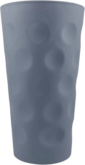 Grau matt farbiges Dubbeglas 0,5 L