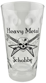 Heavy Metal Schobbe - Dubbeglas 0,5 L