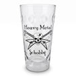 Heavy Metal Schobbe - Dubbeglas 0,5 L