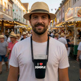 I love Schorle Dubbeglashalter. Ideal für den Besuch auf dem Strohhutfest in Frankenthal