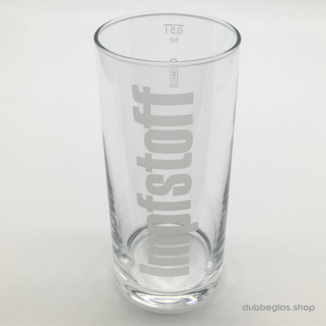 Impfstoff Schoppenglas 0,5 L