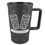 In de Palz dehäm - Dubbeglas Tässel (Dubbetässel) - Anthrazit