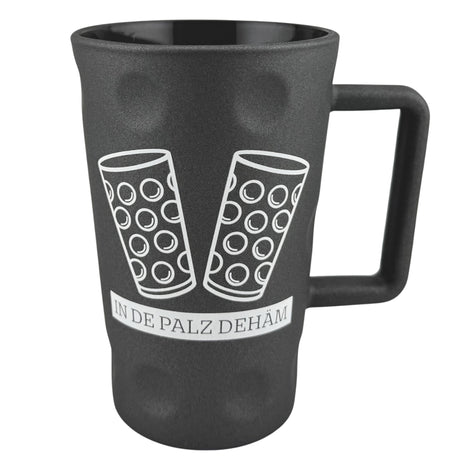 In de Palz dehäm - Dubbeglas Tässel (Dubbetässel) - Anthrazit